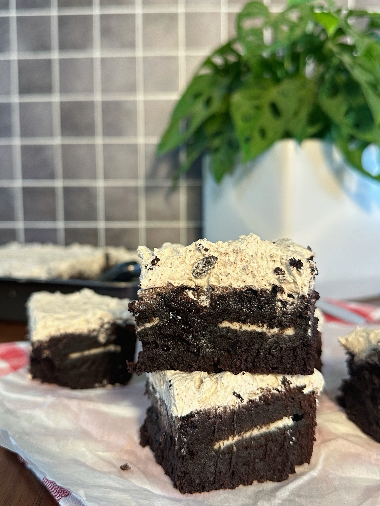 Cookies N’ Cream Brownies